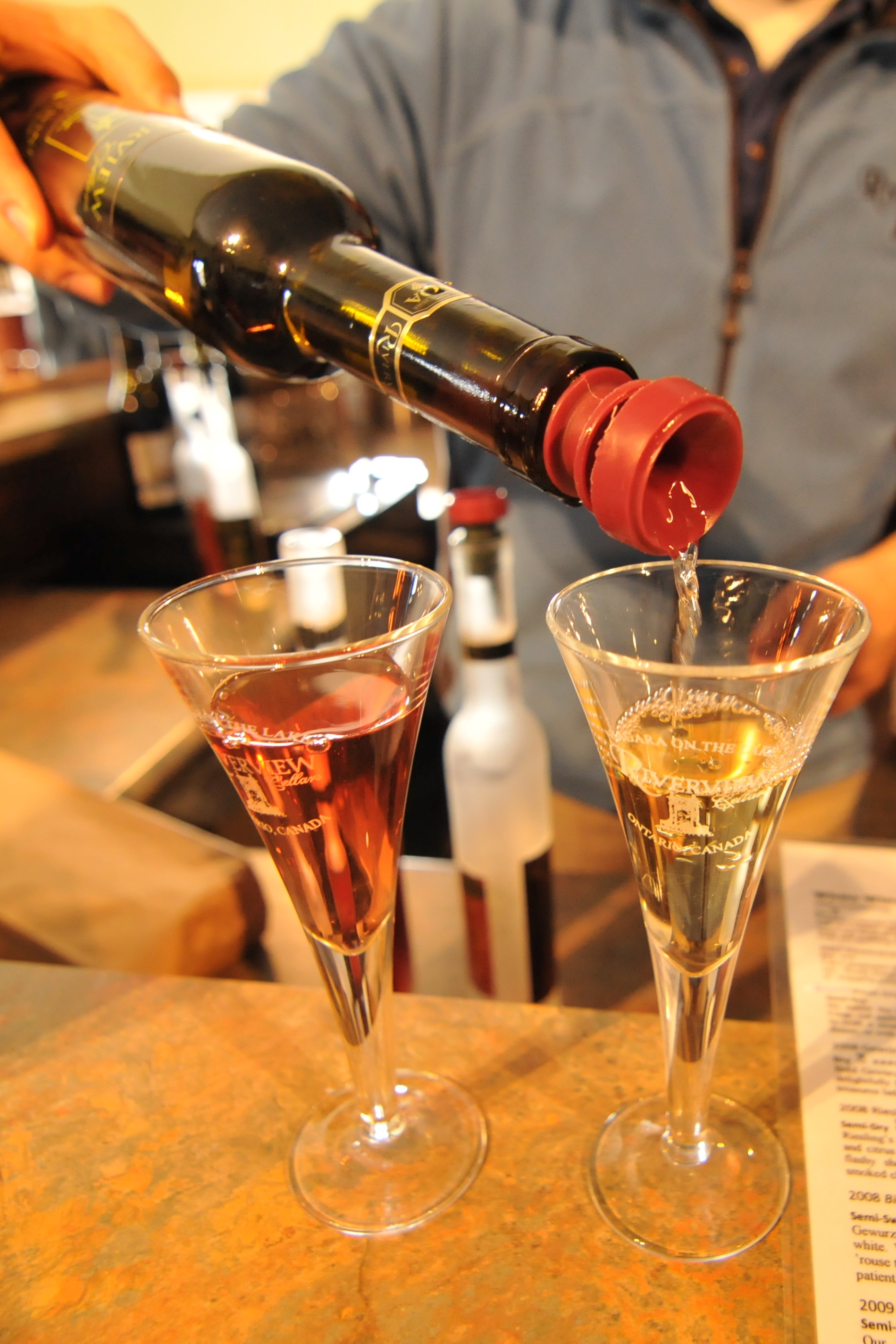 Canadian Cabernet and Vidal icewine