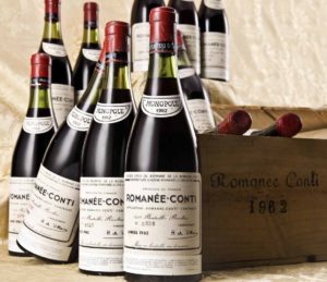  Botellas de vino Romanée-Conti