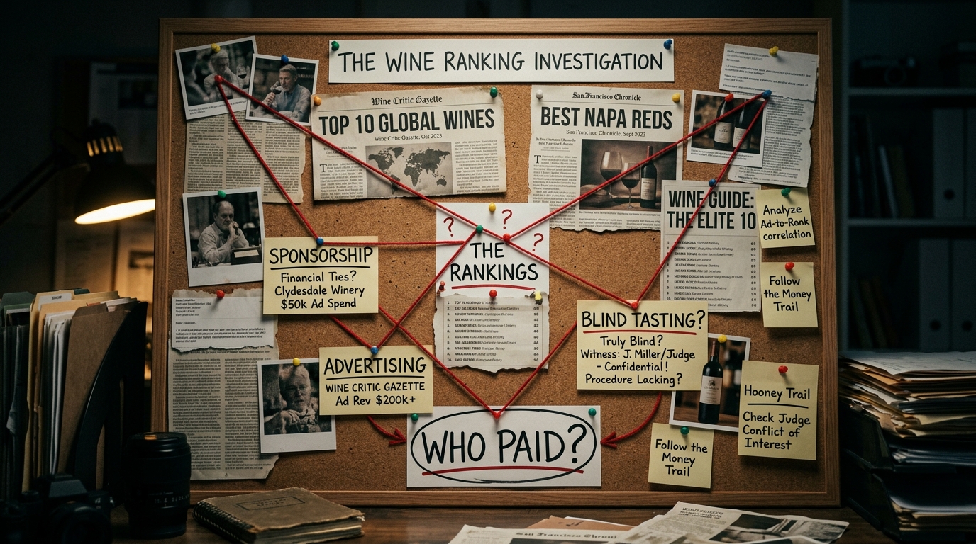 The wine Ranking investigations
