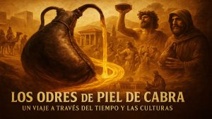 Los odres de piel de cabra